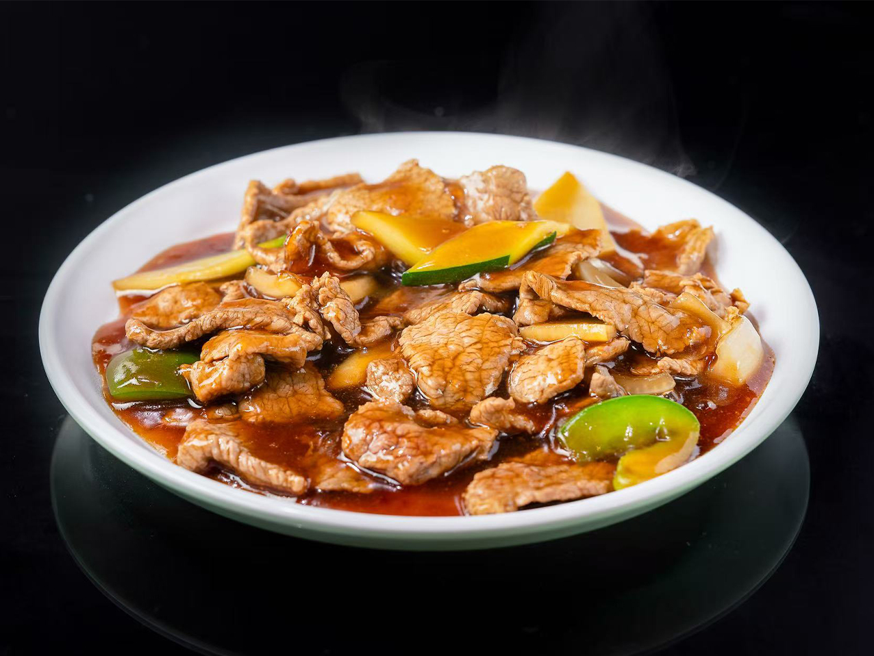 Ternera con salsa de ostras