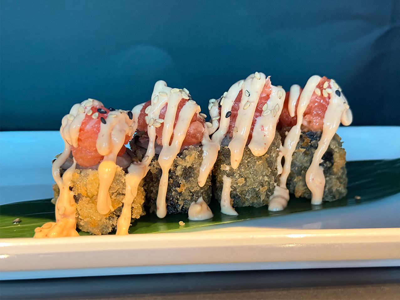 Hoso tempura spicy sake/8pz