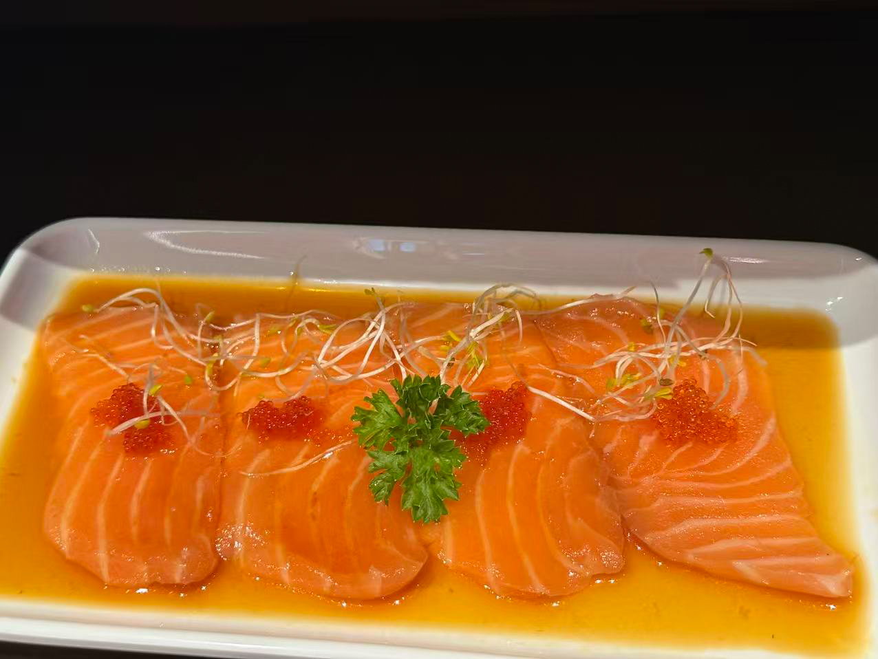 Carpaccio de maracuyá/8pz