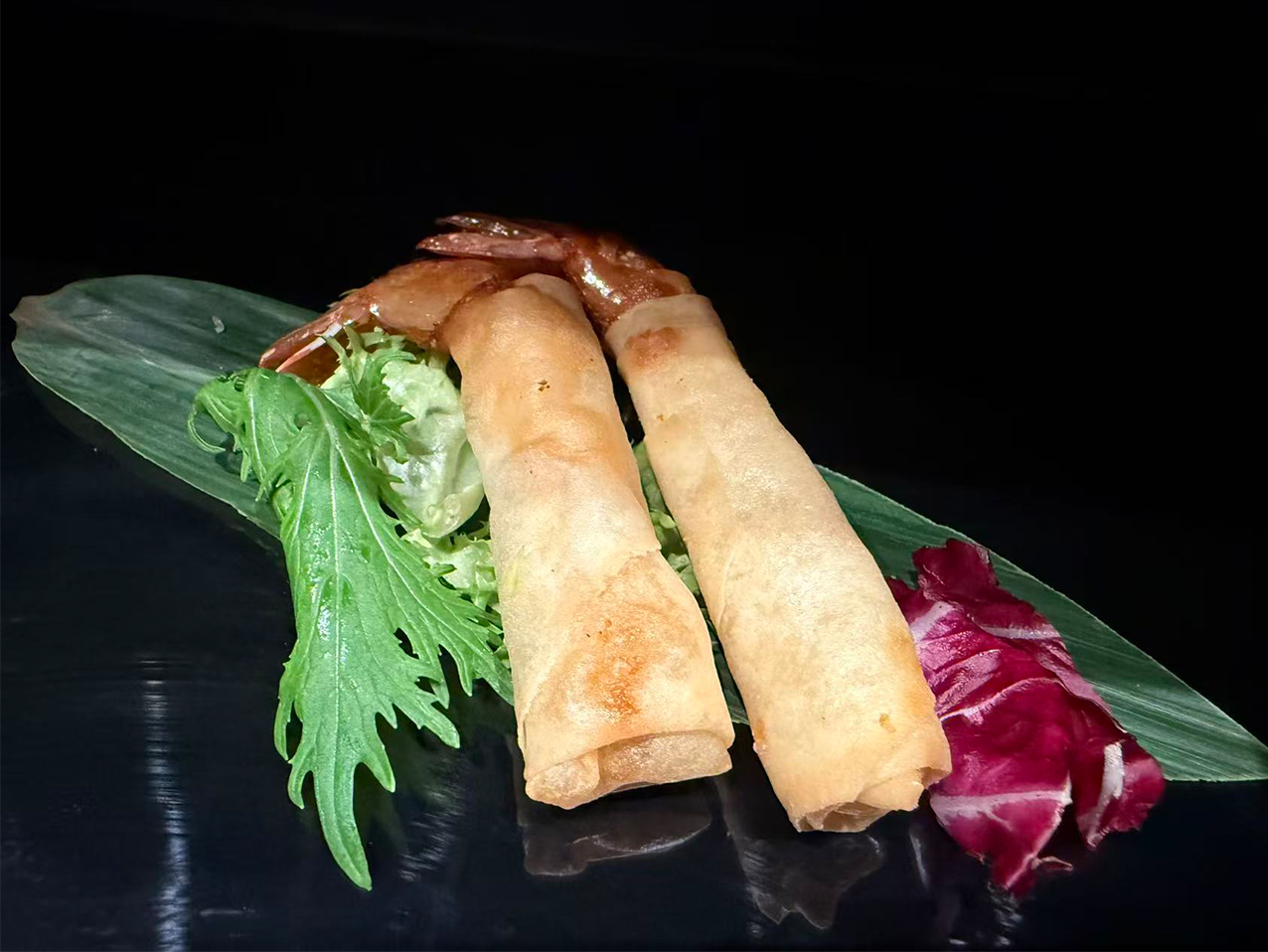 Harumaki con gambas/3pz