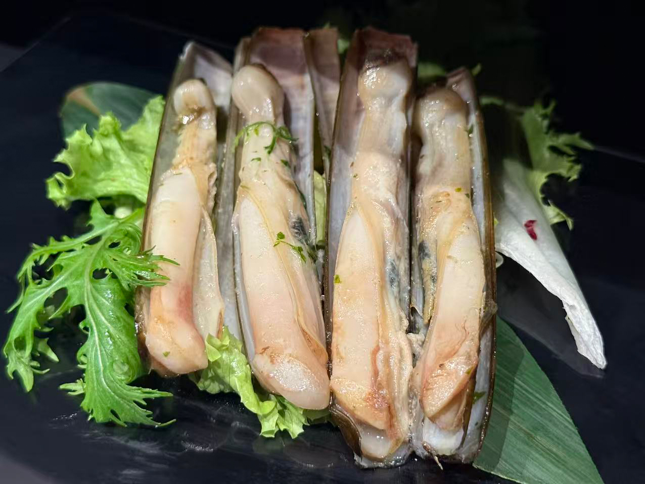 Navajas a la plancha